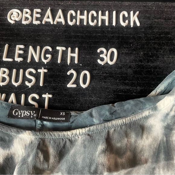 Gypsy 05 Silk Tie Dye Blouse - Picture 7 of 8